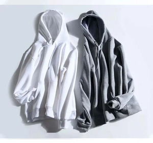 เสื้อสเวตเตอร์ลำลองสำหรับผู้ชายเสื้อฮู้ดแขนยาวแบบมีเชือกดึงแขนยาวผ้าคอตตอนผ้าฟลีซบุผ้า100% พิมพ์ลายกำหนดเองได้ - Product Image 3