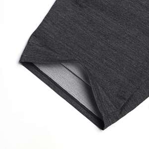 Shorts de sport pour hommes en coton uni respirant et écologique à taille haute – Collection été – Offre spéciale à prix réduit - Product Image 3