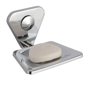 Porte-savon en acier inoxydable Design populaire Porte-savon fait main dernier modèle de vidange - Product Image 3