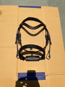 Bride en cuir de cheval anatomique équestre avec Bling - Product Image 5