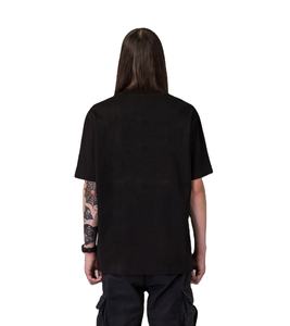 Camiseta de algodón 100% de gran tamaño para hombre de alta calidad logotipo personalizado bordado e impresión cuello redondo Camiseta diseño al por mayor - Product Image 3