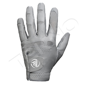 Vente au prix d'usine Vente en gros Logo personnalisé Nano Respirant Doux Hommes Blanc Sports de plein air Gants de golf - Product Image 1