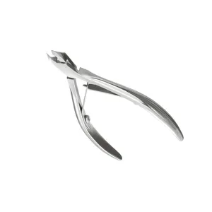 High Quality Cuticle Nail Nipper Dall Finish With Double Spring Lap Joint Toenail Nipper 3mm Tip Cuticle Nipper For Beauty