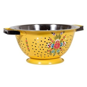 ชุดกระชอนสแตนเลสในครัวดีไซน์โลหะมีรูพรุนเป็นมิตรกับสิ่งแวดล้อมล้างผัก - Product Image 3