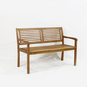 Banco de Entrada de Madera Maciza Comehome, Asiento Largo Interior, Mueble Minimalista y Duradero - Product Image 4