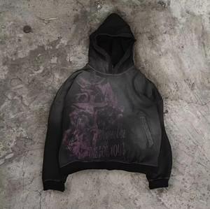 Sudadera con Capucha Extra Grande Lavada al Ácido Personalizada 2024, Fabricante de Sudaderas con Capucha 100% Algodón, Sudadera con Capucha Vintage Lavada de Alta Calidad, Sudaderas para Hombre - Product Image 3