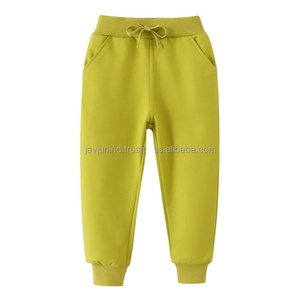 2025 nouveauté 100% coton pantalons de survêtement pour garçons filles décontracté mode Sport pantalon vente chaude pour enfant en bas âge s'habiller automne - Product Image 3