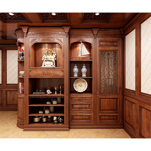 Mueble de Cocina Modular Ecológico Personalizado, Mueble de Exhibición de Madera de Teca Nuevo - Product Image 1