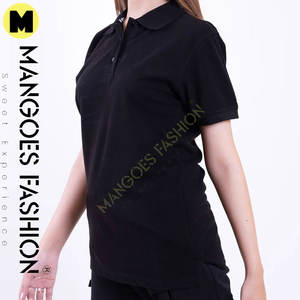 Polo pour femme en coupe féminine avec maille extensible d'été, léger évacuant l'humidité, respirant à séchage rapide, anti-UV UPF + 50 - Product Image 1