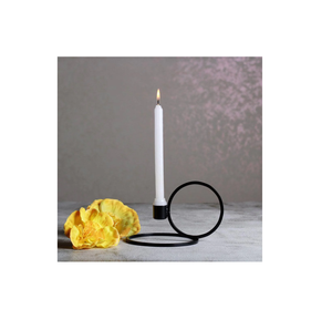 Portavelas de metal para ideas de decoración del hogar modernas con elegante diseño de centro de mesa antiguo rústico vintage - Product Image 1