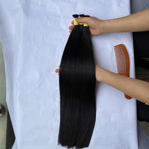 Donnor unique cheveux de bébé crus 100% vietnamiens de haute qualité couleur naturelle Style droit cheveux en vrac en grande quantité - Product Image 3