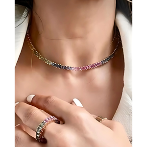 แหวนหัวใจยูนิคอร์นสำหรับเด็ก-เครื่องประดับอะคริลิคชุบทองทันสมัย - Product Image 4