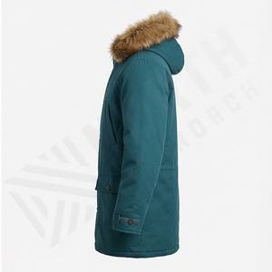 Chaqueta Clásica Tipo Parka, Cómoda, Abrigo de Invierno, Aislante, Térmico, Resistente, Protección contra la Nieve, Transpirable - Product Image 3