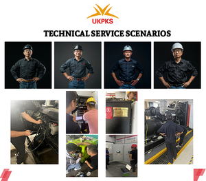 Generador Diésel de Marco Abierto UKPKS de 2280kw de Potencia Prime, Súper Silencioso, con Arranque Remoto, 1800 RPM, Generador Industrial de Uso Pesado - Product Image 6