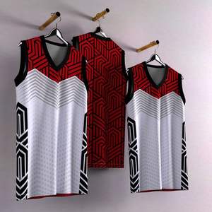 Camisetas de baloncesto Premium OEM, camisetas de baloncesto para jóvenes personalizadas, de secado rápido, transpirables, hechas a medida - Product Image 2