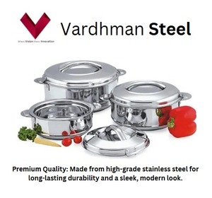 Marmite en acier inoxydable de 5 L, grande capacité, prix abordable, réchaud alimentaire en métal, casserole avec couvercle moderne pour la soupe - Product Image 2