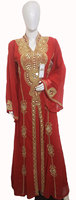Vente en gros de robes maxi Abaya musulmanes en georgette, design turc tendance, dernière collection printemps, pour femmes, pour les fêtes de l'Aïd, vêtements de club pour adultes