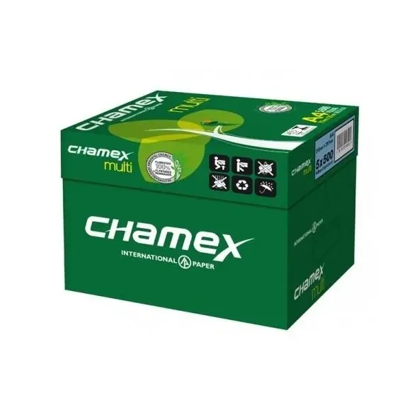 Qualità Premium A basso prezzo Chamex / A4 copia carta 75 gsm/ 500 fogli PER risma Chamex una copia carta A4 80GSM
