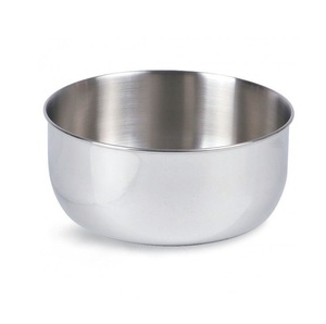 Ensemble de bols en acier inoxydable poli de grande épaisseur, durables, polyvalents, pour la préparation, le service, le mélange et la cuisson dans les hôtels - Product Image 3