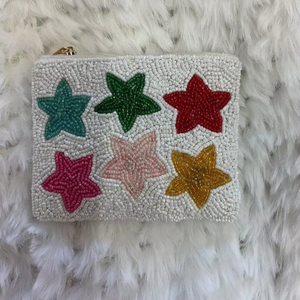 Handmade Bohemian Style Seed Bead Tote Bag Custom Logo Embroidered Beaded <b>Coin</b> <b>Pouch</b> Fashionable Women's Sizes for Promotions - Product Image 1