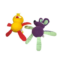 Jouets à mâcher pour chiens en peluche personnalisés avec fonction câlin en tissu, couleur et emballage personnalisables pour chiens et chats