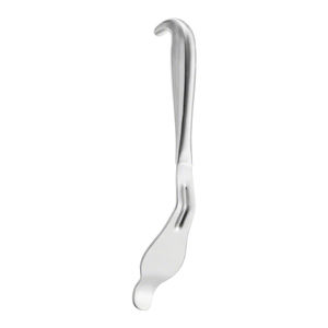 BENNETT levier en os incurvé 240 mm 9.12 "pointe émoussée largeur 44 mm largeur de mâchoire 44 mm instrument de chirurgie osseuse fabriqué en acier inoxydable - Product Image 3