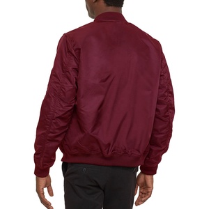 Chaqueta Bomber Cortavientos para Hombre, Estilo Urbano Casual, Delgada, Larga, con Etiqueta Personalizada, MOQ Bajo, Venta al Por Mayor, al Mejor Precio - Product Image 2