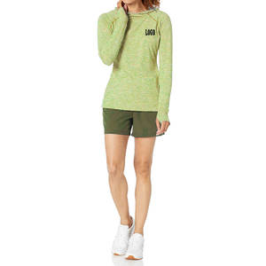 Pull à capuche thermique d'hiver pour hommes avec logo personnalisé OEM 100% coton à manches longues imperméable respirant - Product Image 4