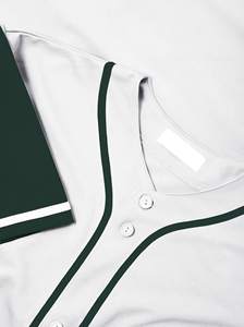 Créez votre propre maillot de baseball uni à imprimer et à sublimer, t-shirt personnalisé, maillots de baseball unisexes en vente, coupe ajustée - Product Image 4