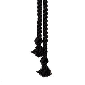 Cordón Negro de Alta Calidad para el Cuerpo Sacerdotal, Diseño de Cruz Pectoral Hecho a Mano, Acabado Recubierto, Hecho en Pakistán, Accesorio para Vestimenta - Product Image 1