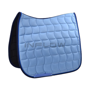 Cuir véritable, Fournisseur de selle de cheval Tissu satiné Couverture de selle de cheval Logo personnalisé Tapis de selle de course de cheval équestre - Product Image 1