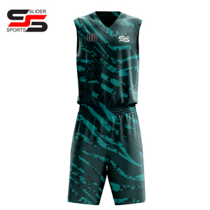Vente en gros de maillots de basket-ball personnalisés Maillot de basket-ball avec logo par sublimation Ensemble de maillots de basket-ball - Product Image 5