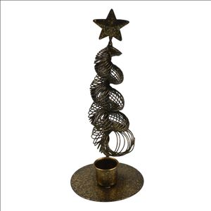 Portavelas de Metal antiguo Vintage para interiores, cena en casa, decoración de boda, portavelas de hierro barato con acabado pintado - Product Image 5