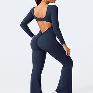 Mallas personalizadas de algodón 100%, mallas para mujer, mallas de alta calidad, ropa deportiva, logotipo personalizado cargado, vestido deportivo - Product Image 5