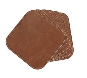 Posavasos de Cuero 100% Natural de Nuevo Estilo, Color Personalizado, Mejor Precio, Posavasos de Cuero para el Hogar, Hotel, Fiesta, Mesa, Posavasos para Té - Product Image 4