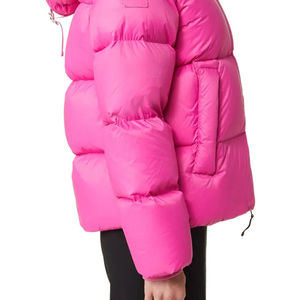 Veste à bulles d'hiver élégante pour femmes, vêtements tricotés respirants avec logo brodé personnalisé pour l'automne, vente Service OEM - Product Image 5