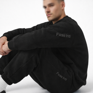 Conjuntos Deportivos Personalizados para Hombre, Sudadera y Pantalones Jogger, Estilo Y2K, Felpa Sólida, Ropa Deportiva de Marca Privada, Proveedor Estadounidense, Venta al por Mayor B2B, Ropa Urbana - Product Image 4