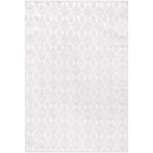 Alfombra Moderna Netline Home Depot Cream Zenta ZN004, Duradera, de Acrílico y Poliéster, Antideslizante, Fácil de Limpiar, para Dormitorio - Product Image 4