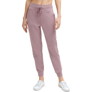 Pantaloni da Jogging Rosa a Gamba Intera da Donna Calvin Klein, Vestibilità Slim, Abbigliamento Fitness Taglia XL - Product Image 1