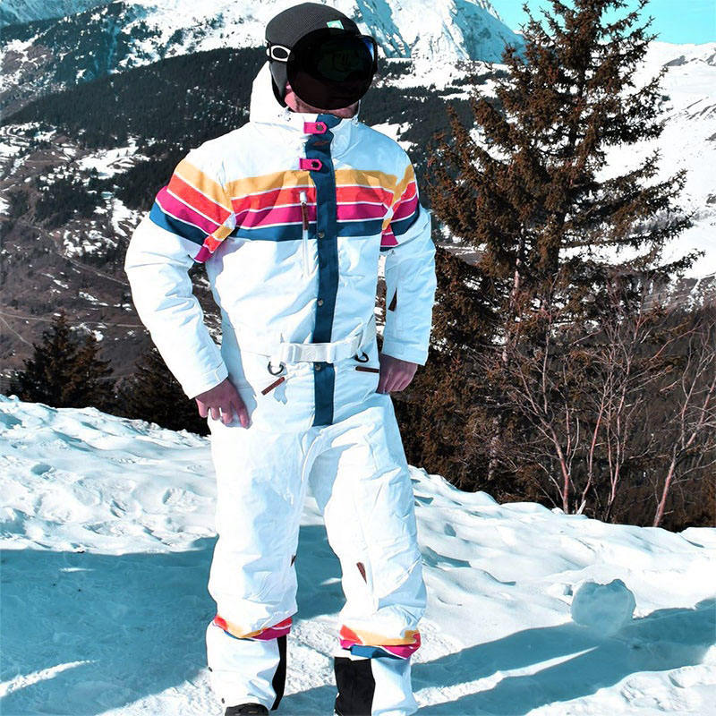 Custom Printed And Sublimated Design Warm Waterproof Ski Winter