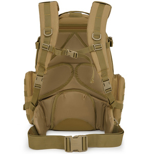 Zaino Viking Patrol Pack 60 Litri - <span class=keywords><strong>Coyote</strong></span> con schienale imbottito e attacchi in rete MOLLE, zaino mimetico personalizzato - Product Image 2