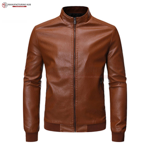 Veste en cuir à capuche de qualité au meilleur prix Veste en cuir à la mode pour hommes Veste en cuir à la mode fabriquée au Pakistan pour homme - Product Image 4