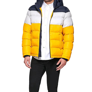 Chaqueta acolchada resistente a la intemperie para hombre con ajuste moderno, chaquetas cálidas para hombre más vendidas para exteriores - Product Image 3