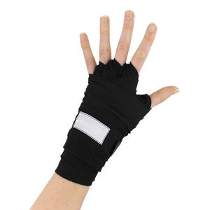 Nueva llegada logotipo personalizado impresión algodón Fitness boxeo mano envuelve precio bajo MMA artes marciales soporte de alta calidad protectores de manos - Product Image 2