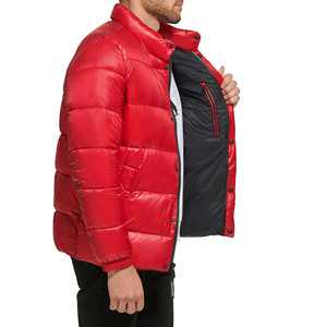 Fashion Design Spring Customized Men's Hooded Puffer <b>Jacket</b> For Men with Zipper Closure <b>Smart</b> Casual Latest Style Men's <b>Jackets</b> - Product Image 4