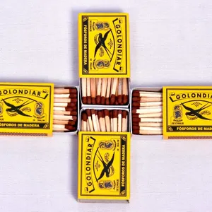 Hot Sale Wooden Stick Matches Custom Hotel Advertising Safety