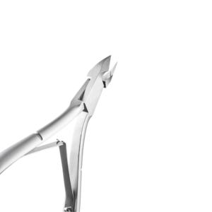 Pince à cuticules professionnelle 2026 en acier inoxydable gris, lame tranchante, pour manucure et soin des ongles, durabilité longue durée, pour doigts de bébé, OEM KKZ - Product Image 3