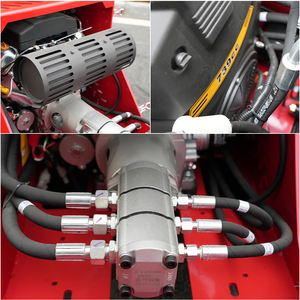 จัดส่งฟรี DIG-BOY รถตักล้อยางขนาดเล็ก 1 ตัน พร้อมที่ตักด้านหน้า เครื่องยนต์ดีเซล ถังตักแคบ 820 มม. - Product Image 4