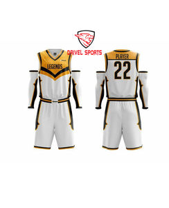 NOUVEAU LOGO Vente en gros de maillots de basket-ball personnalisés Meilleure vente de maillots Meilleure qualité de maillots de basket-ball - Product Image 2