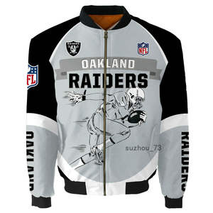 Chaqueta Bomber de Flying Tigers Winter Thicken Coat con patrón Tela de lana color negro gris y negro Servicio OEM disponible - Product Image 3